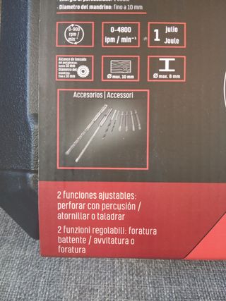 Parkside Martillo Perforador Recargable nuevo