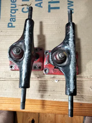 Ejes de skate Vector