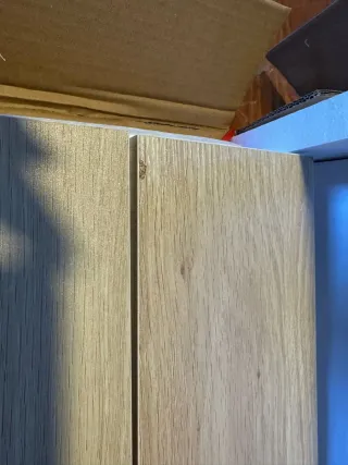 Armario Baño Madera con Espejo