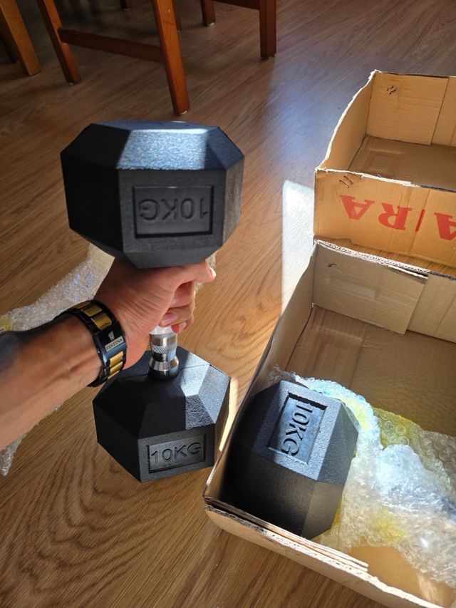 Mancuernas 10kg (par)