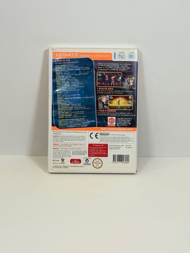 JUST DANCE 2 NINTENDO WII