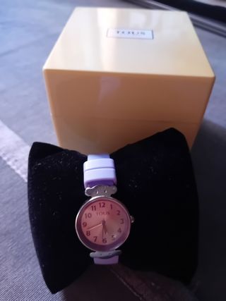 Reloj Tous Morado con estuche
