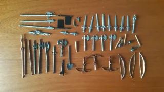 Lote de espadas y accesorios Pirata de Playmobil