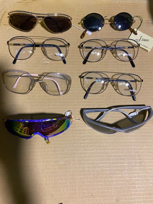 Gafas y accesorios de óptica antiguos