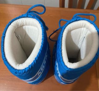 Moon Boot Blu Taglia 35 - 38. Azzurro e Bianco