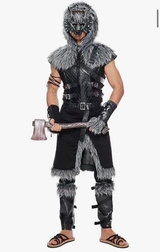 Halloween: Disfraz Lobo Hombre Talla Única