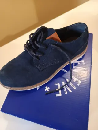 Zapato niño azul marino talla 35