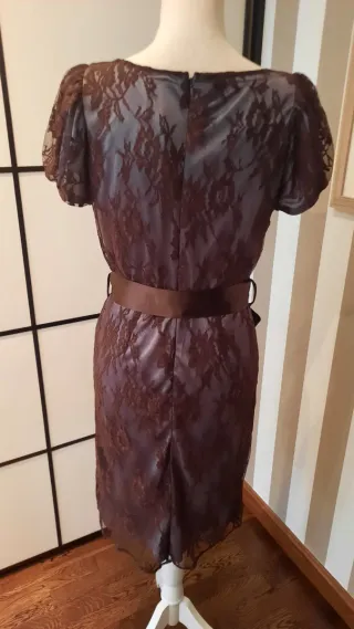 Vestido Mango encaje 