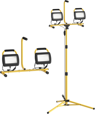 Faretti LED da Lavoro da 6500K con Treppiede Stacc