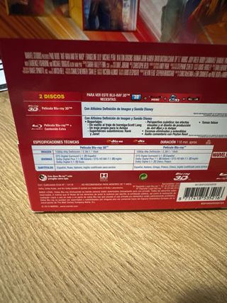 Ant-Man y la Avispa Blu-ray 3D Steelbook