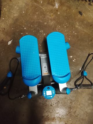 Stepper Domyos Twister con bandas elásticas