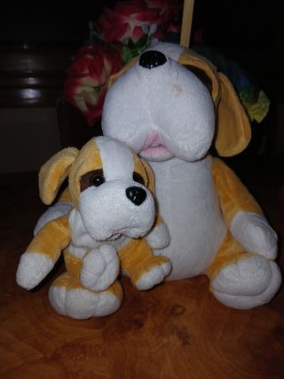 Peluche Perro Vintage Años 80