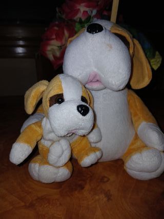 Peluche Perro Vintage Años 80