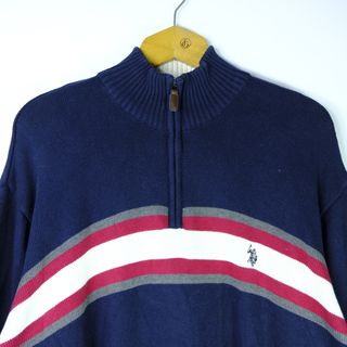 U.S. Polo Assn. Maglione Uomo Blu Taglia 3XL