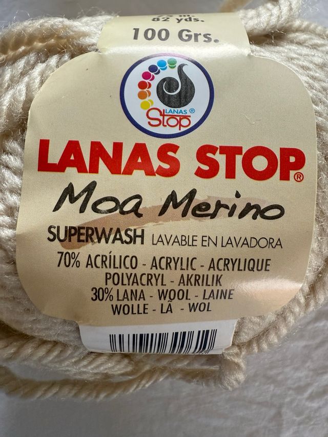 Ovillo Lana Moa Merino Lanas Stop