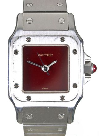 Cartier Santos Galbée Reloj de Acero