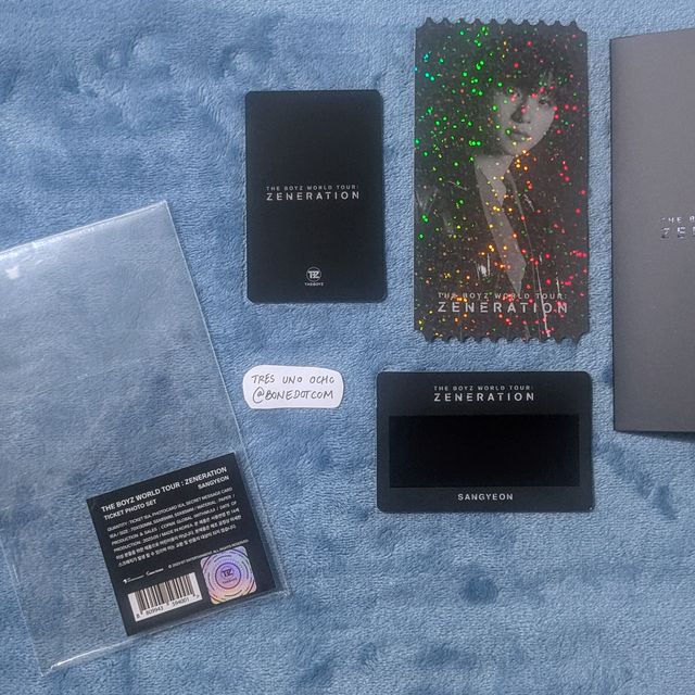 the boyz sangyeon zeneration merch