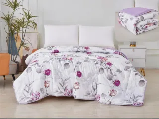 Edredón Microfibra Floral Invierno