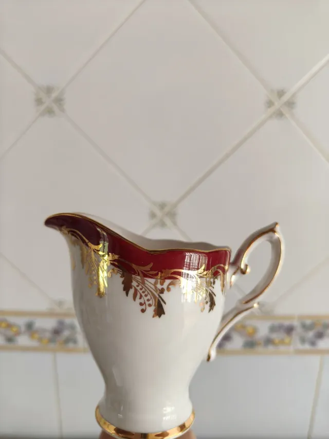 Juego tè Royal Standard porcelana china. Años 50