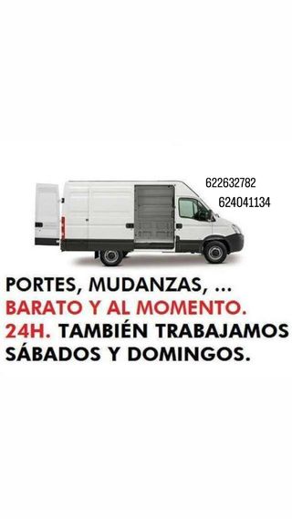 HACEMOS PORTES MUDANZAS VACIADOS BARATO!!!!