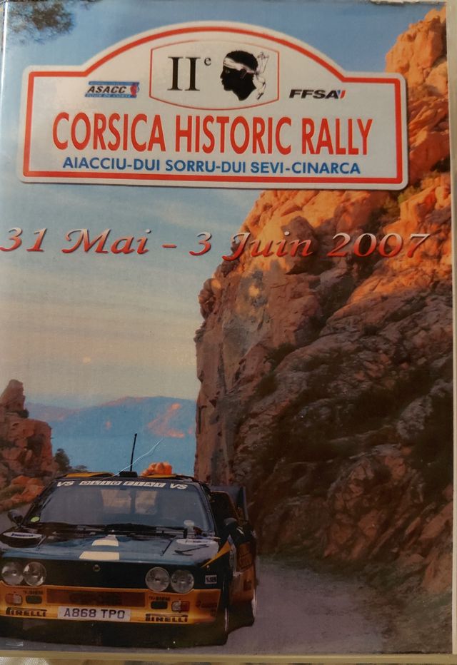 DVD Rally Corsica Historic 2007