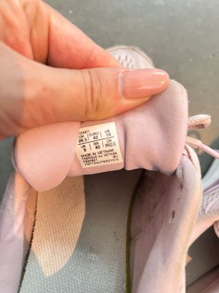 Scarpe rosa e viola da donna Asics