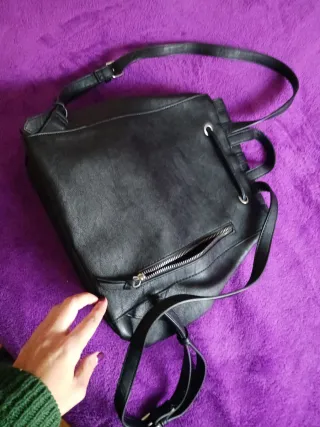 Bolso Mochila Negro