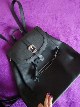 Bolso Mochila Negro