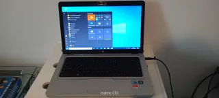 HP G62 Portátil Plata y Negro