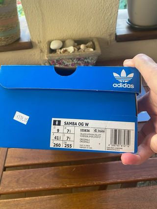 Adidas Samba Piel Talla 41.5 Nuevas