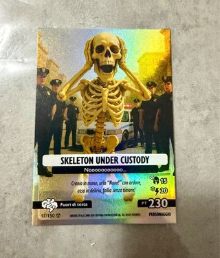 Skeleton Under Custody  Italian Brainrot