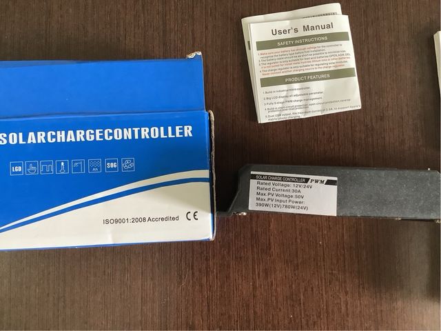 Controlador Carga Solar 12v / 24v