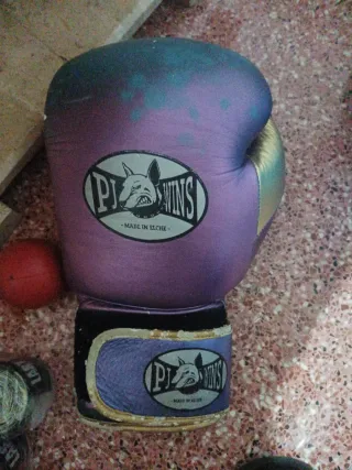 Guantes de boxeo Twins morados