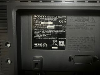 TV Sony Bravia 32  (Sin TDT)