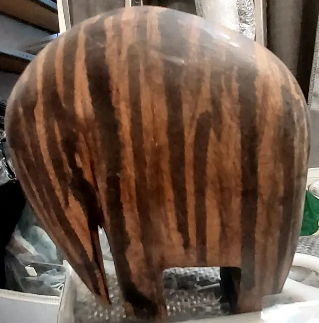 Figura Elefante Madera Decoración