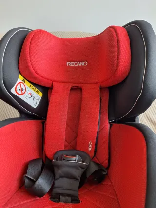Silla Recaro Zero.1 Roja y Negra