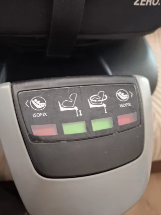 Silla Recaro Zero.1 Roja y Negra