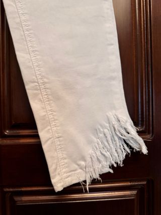 Jeans bianchi Stradivarius taglia 38