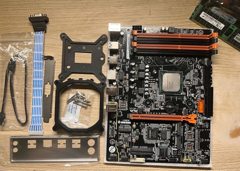 Placa base + Xeon D1581 R3 +32Gb RAM