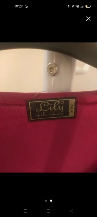 Camiseta mujer escote pico talla L