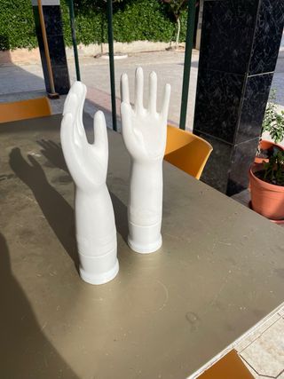 Moldes antiguos de porcelana