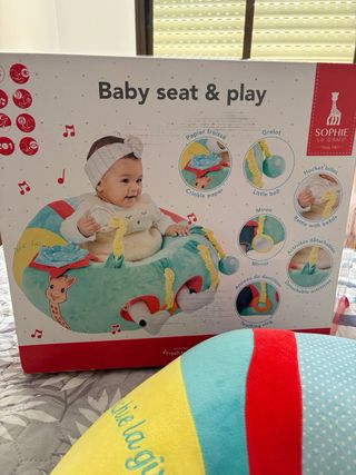 Asiento bebé jirafa Sophie