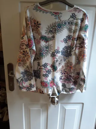 Camiseta Algodón Estampada Multicolor