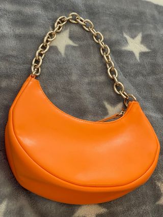 Bolso H&M naranja pequeño