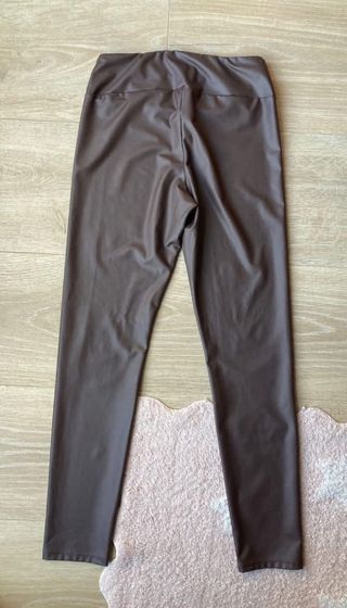 Leggings polipiel marrones Calzedonia