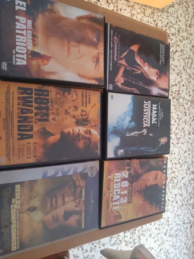 6 Películas DVD Acción y Drama
