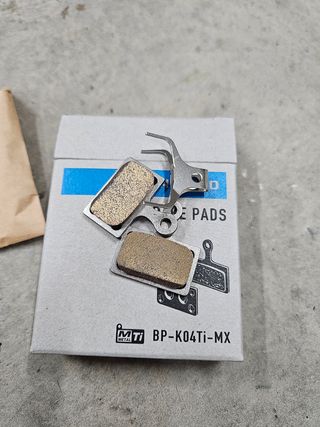 Pastillas Freno Shimano K04Ti-MX Metal - 2 pares