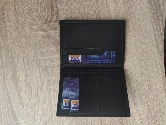 Billetera Loewe Piel Negra