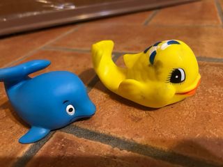 Giochi paperelle di gomma per bagnetto 