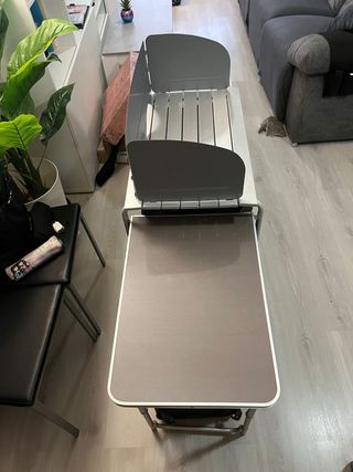 Mueble Cocina Camping Tectake Gris